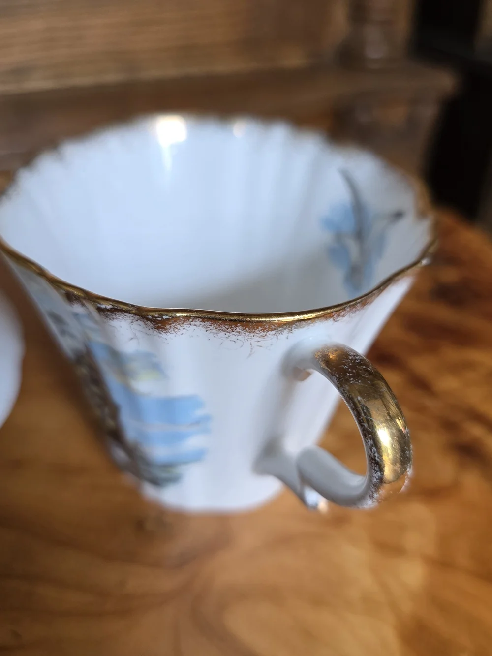 Vintage Royal Standard Nautical Sailing Ship Teacup and Saucer Set